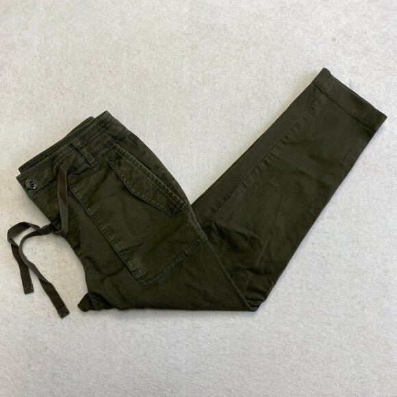 Vince Cargo Pants Women's 4 Green Tapered Utility Jogger Actual 28 x 26 - Picture 1 of 8